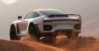 Gemballa Marsien to Porsche 911 przebrane za marsjańskiego łazika...