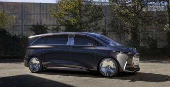 Mercedes Vision V to zapowiedź klasy V z chromowanymi felgami i...