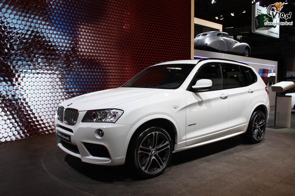 Nowe BMW X3 2011 - Paris Motor Show 2010