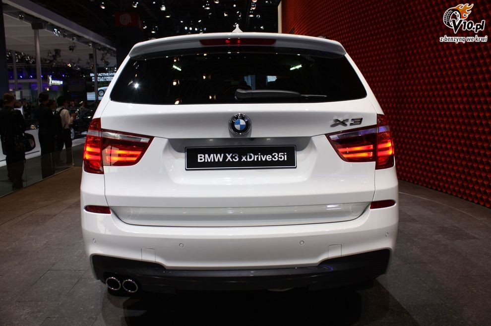 Nowe BMW X3 2011 - Paris Motor Show 2010