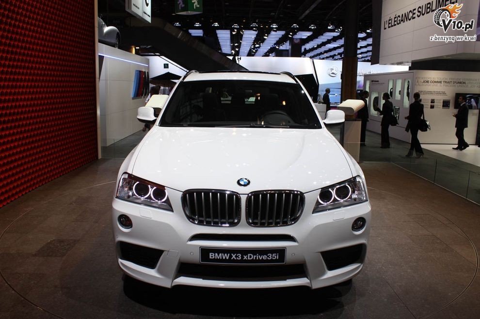 Nowe BMW X3 2011 - Paris Motor Show 2010