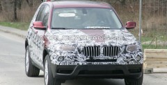 Nowe BMW X3 2011 - zdjcie szpiegowskie