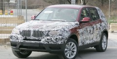 Nowe BMW X3 2011 - zdjcie szpiegowskie