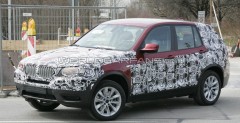 Nowe BMW X3 2011 - zdjcie szpiegowskie