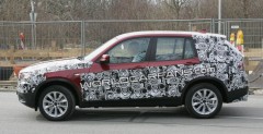 Nowe BMW X3 2011 - zdjcie szpiegowskie