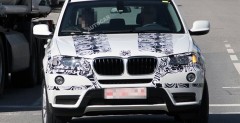 Nowe BMW X3 2011 - zdjcie szpiegowskie