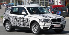 Nowe BMW X3 2011 - zdjcie szpiegowskie