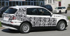 Nowe BMW X3 2011 - zdjcie szpiegowskie