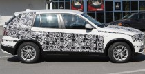 Nowe BMW X3 2011 - zdjcie szpiegowskie