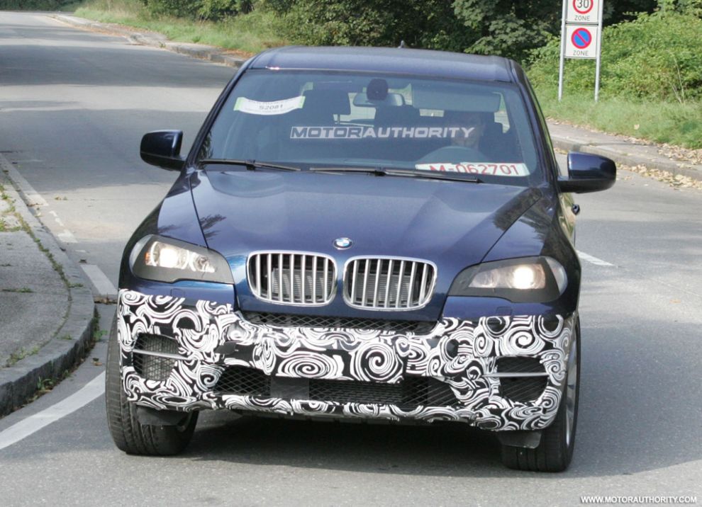 BMW X5 po face liftingu - zdjcie szpiegowskie