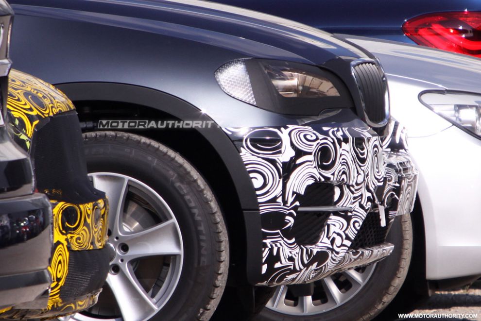 BMW X5 po face liftingu - zdjcie szpiegowskie