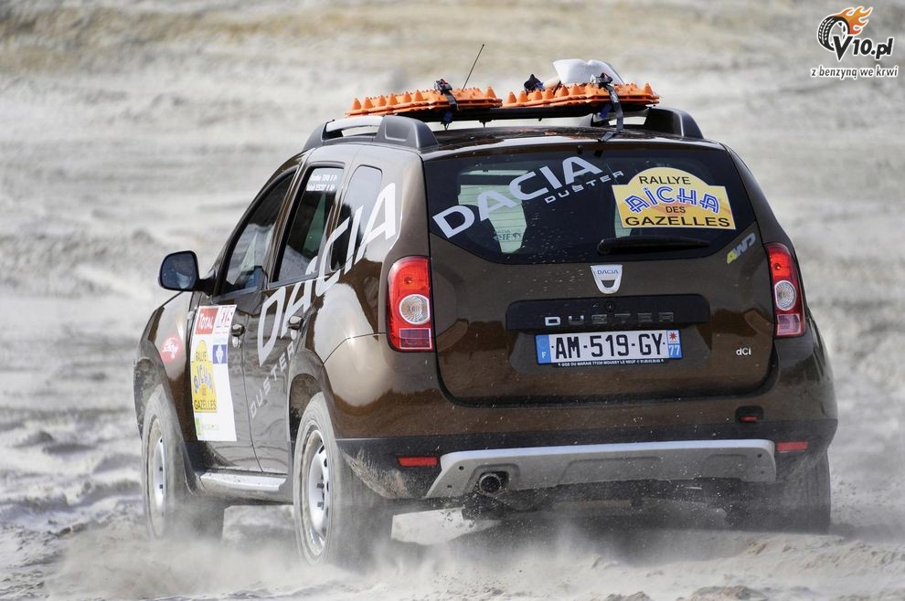 Nowa Dacia Duster na rajdzie Aicha des Gazelles