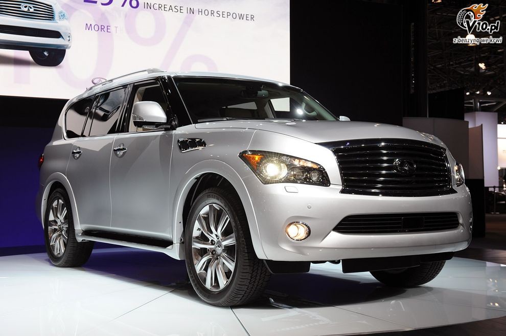 Nowe Infiniti QX56 - New York Auto Show 2010