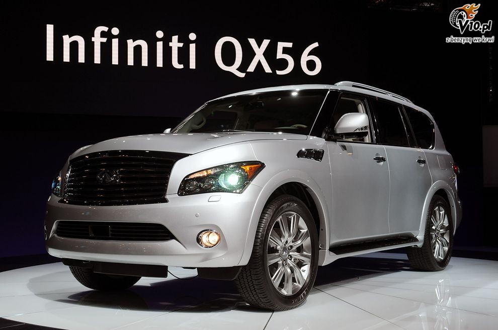 Nowe Infiniti QX56 - New York Auto Show 2010