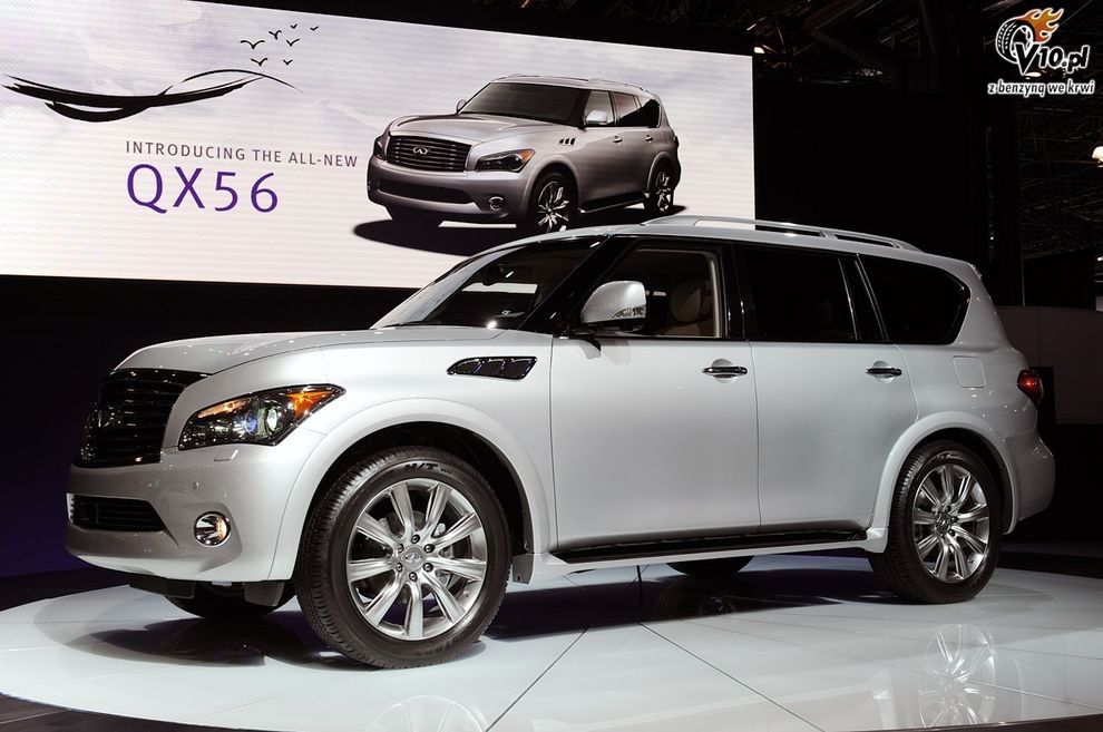 Nowe Infiniti QX56 - New York Auto Show 2010