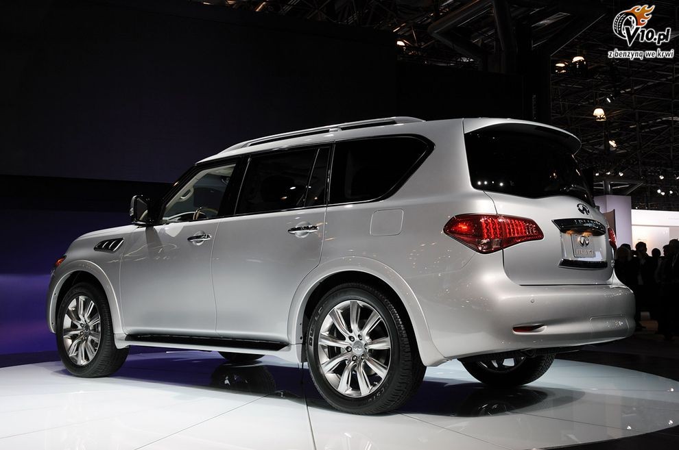 Nowe Infiniti QX56 - New York Auto Show 2010