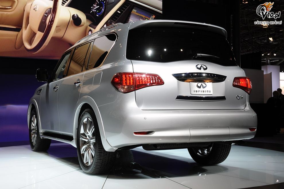 Nowe Infiniti QX56 - New York Auto Show 2010
