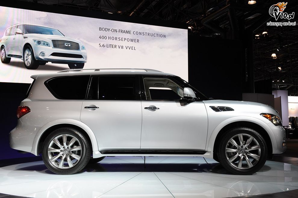 Nowe Infiniti QX56 - New York Auto Show 2010