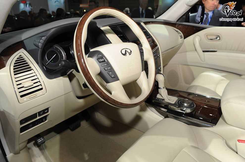 Nowe Infiniti QX56 - New York Auto Show 2010