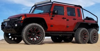 Jeep Wrangler 6x6 - terenowy potwór wystawiony na sprzedaż