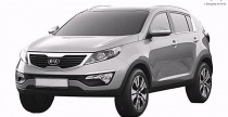 Nowa Kia Sportage 2010 - szkic patentowy