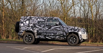 Nowy Land Rover Defender przyłapany na drodze