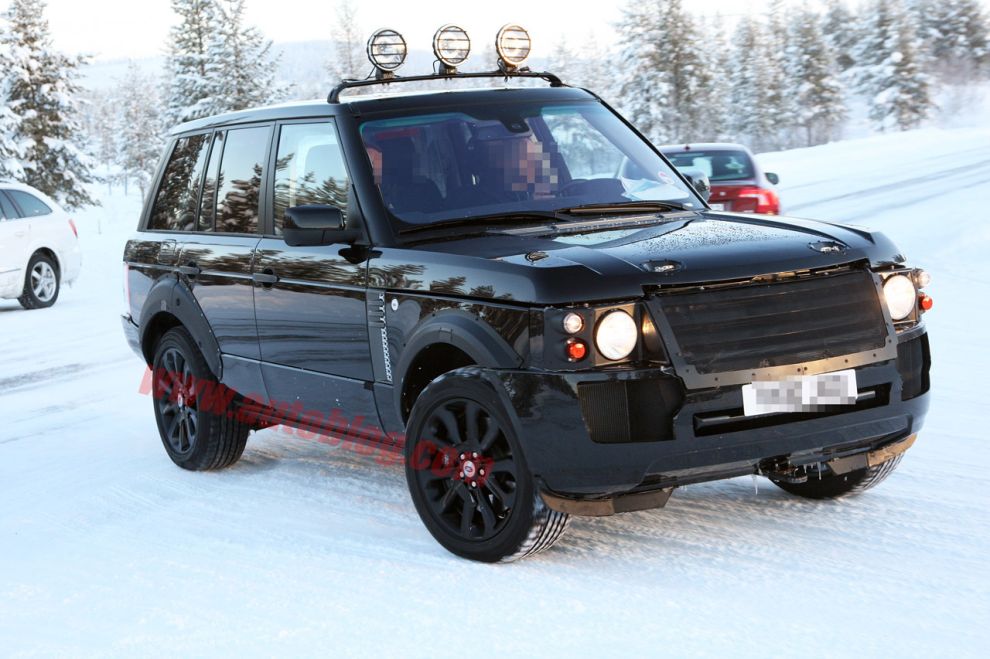 Land Rover Range Rover - zdjcia szpiegowskie
