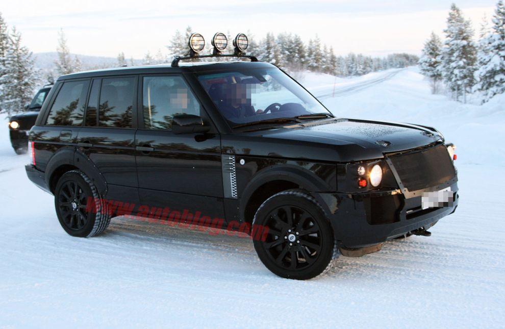 Land Rover Range Rover - zdjcia szpiegowskie