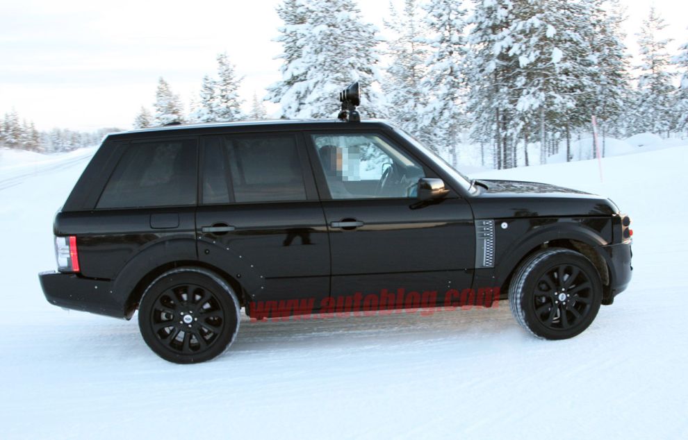 Land Rover Range Rover - zdjcia szpiegowskie