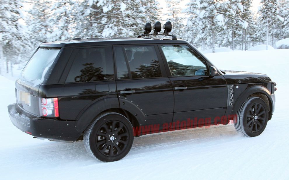 Land Rover Range Rover - zdjcia szpiegowskie
