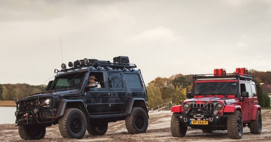 Jon Olsson i Mercedes G500 4×4²
