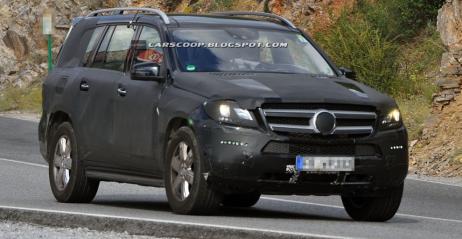 Mercedes klasy GL - zdjęcia szpiegowskie