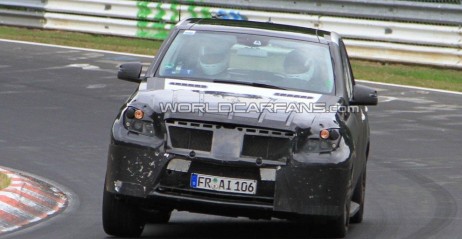 Nowy Mercedes ML63 AMG 2011 - zdjcie szpiegowskie