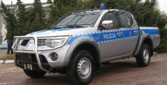 Mitsubishi L200 dla polskiej Policji