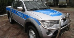 Mitsubishi L200 dla polskiej Policji