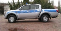 Mitsubishi L200 dla polskiej Policji