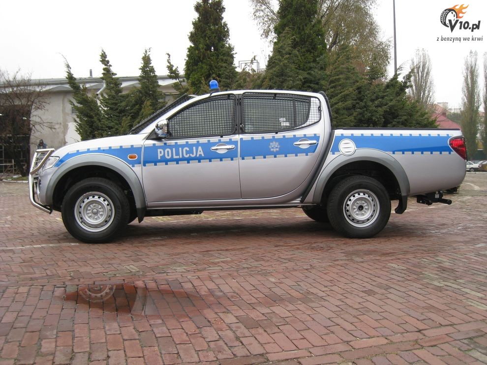 Mitsubishi L200 dla polskiej Policji