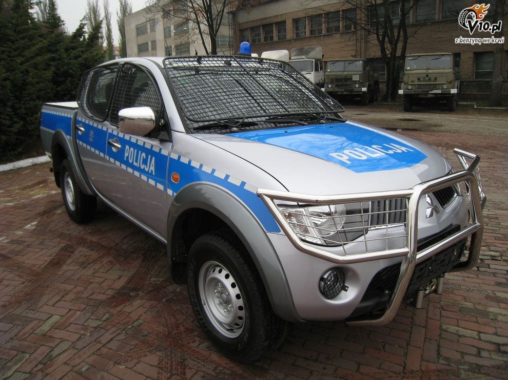 Mitsubishi L200 dla polskiej Policji
