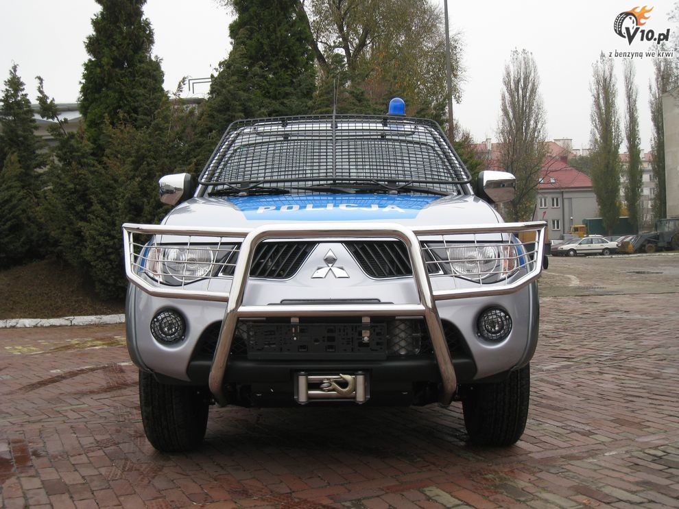 Mitsubishi L200 dla polskiej Policji