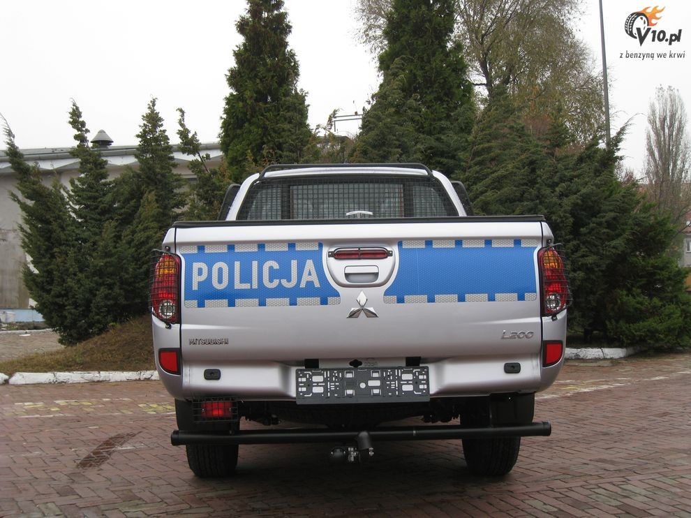 Mitsubishi L200 dla polskiej Policji