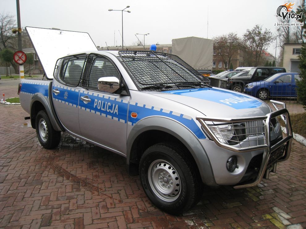 Mitsubishi L200 dla polskiej Policji