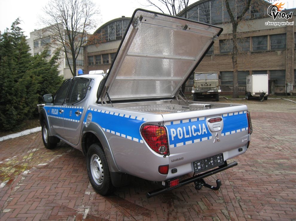 Mitsubishi L200 dla polskiej Policji