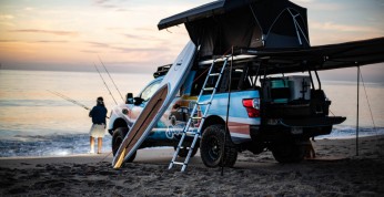 Nissan Titan Surfcamp - pickup dla miłośników sportów wodnych