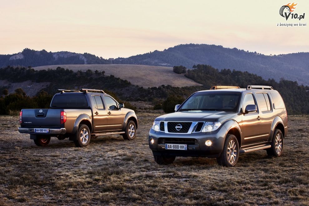 Nowy Nissan Pathfinder Navara 2010 po face liftingu