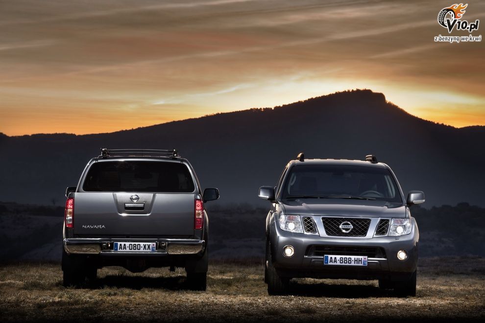 Nowy Nissan Pathfinder Navara 2010 po face liftingu