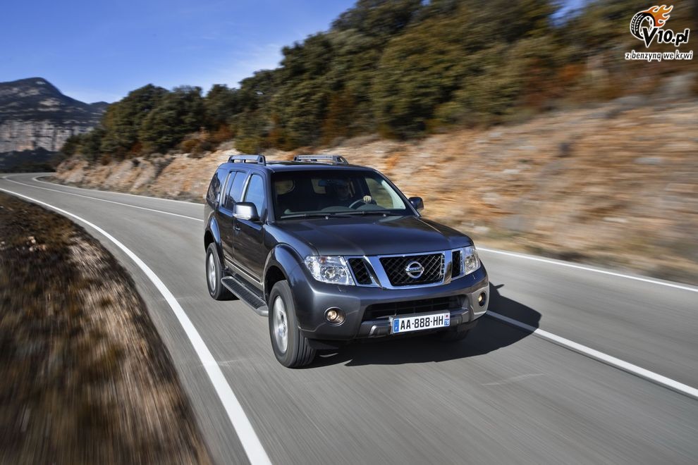 Nowy Nissan Pathfinder 2010 po face liftingu