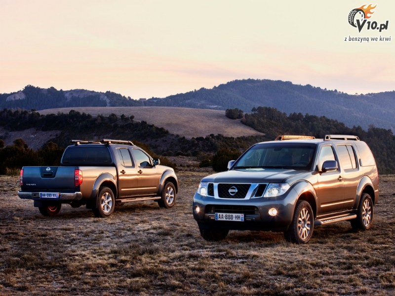 Nowy Nissan Pathfinder i Navara po face liftingu