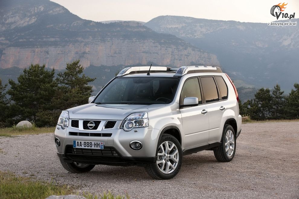 Nowy Nissan X-Trail 2010 po face liftingu - wersja europejska