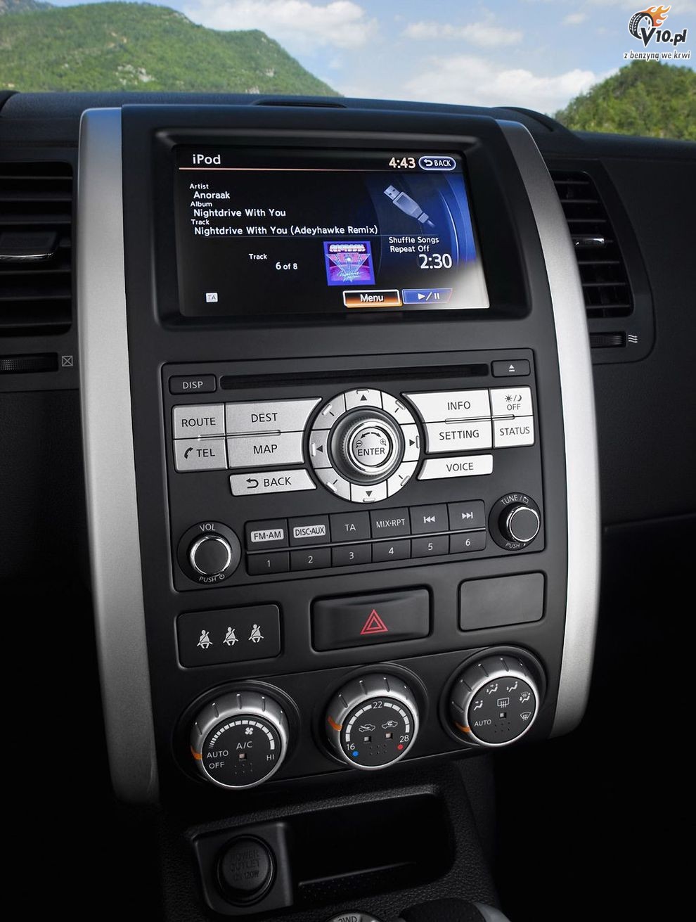 Nowy Nissan X-Trail 2010 po face liftingu - wersja europejska