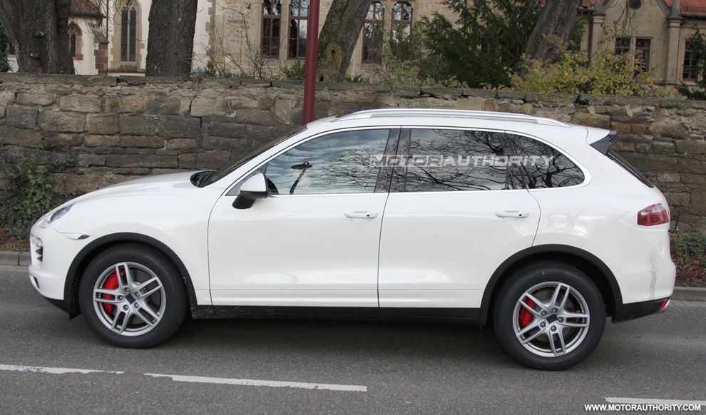 Nowe Porsche Cayenne - zdjcie szpiegowskie